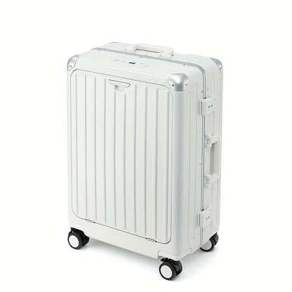 SUPTO Stylish 20-Inch Laptop Suitcase with USB Charging Port