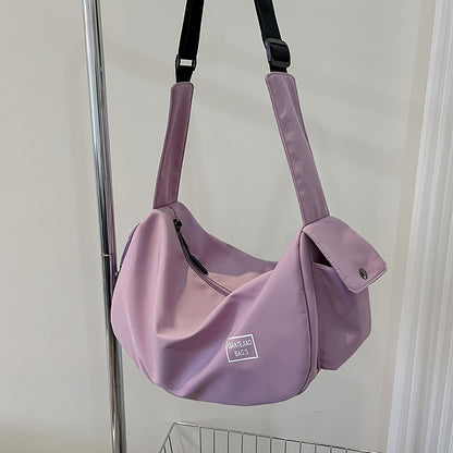 Sports Gym Duffle Bag, Lightweight Travel Crossbody Bag, Weekend Bag With Shoe Compartment