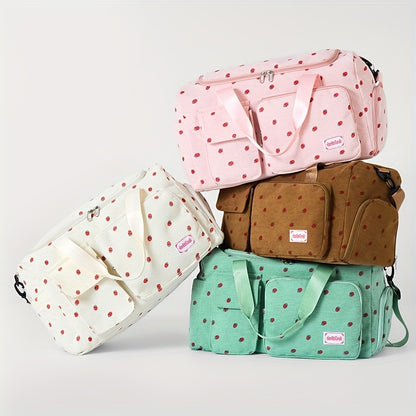 eonothem Large Capacity Travel Tote Bag with Multiple Pockets