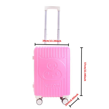 1pc Adorable 20-inch Kawaii Travel Luggage