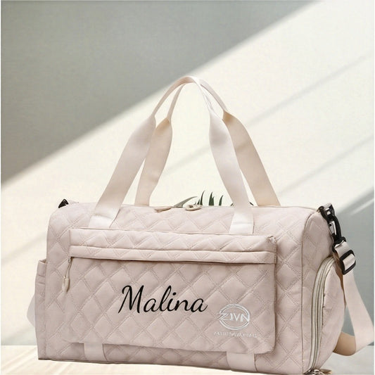 Custom Large Capacity Handheld Storage Bag - Personalized Embroidered
