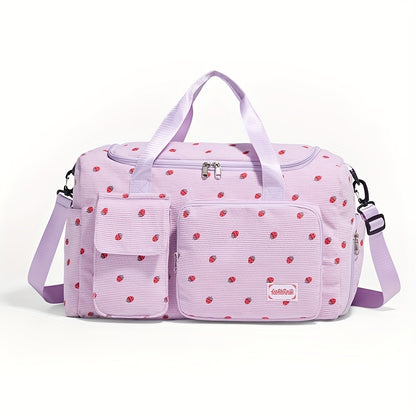 eonothem Large Capacity Travel Tote Bag with Multiple Pockets