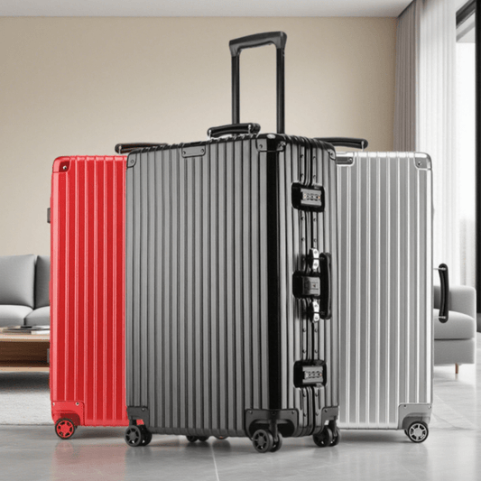 20-Inch Heavy-Duty Aluminum Frame Carry-On Suitcase with TSA Lock