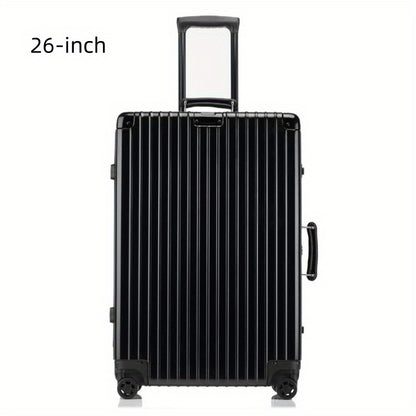 20-Inch Heavy-Duty Aluminum Frame Carry-On Suitcase with TSA Lock