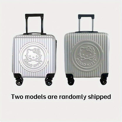KT Trolley Bag 4-Season Use Sanrio for hello kitty 18-inch Trolley Case Cute Cartoon Travel Suitcase